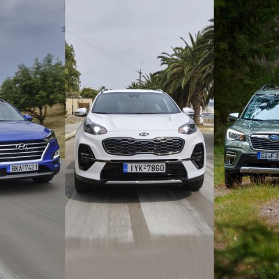 Δοκιμή 3 mild hybrid SUV με χώρους