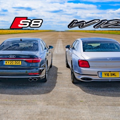 Audi S8 vs Bentley Flying Spur: Η κόντρα των businessman [Video]
