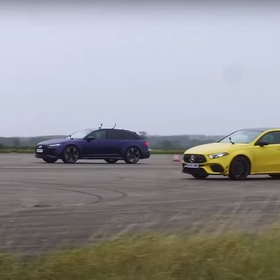 Audi RS6 Vs Mercedes-Benz A45 AMG S: Η απόλυτη κόντρα (video)