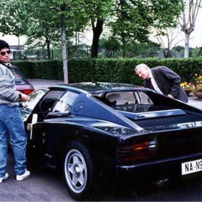 Αντίο Diego: Η ιστορία πίσω από την μαύρη Ferrari του Maradona