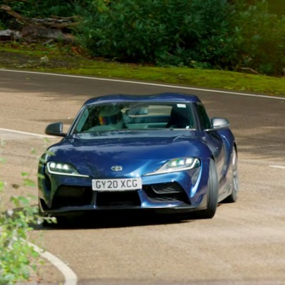 Φουλ drift από τον Stig με Toyota Supra (video)