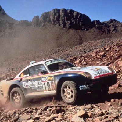 H Porsche 959 του Ράλλυ Ντακάρ (video)