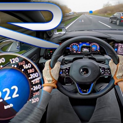 Κάνοντας 0-100 km/h και 100-200 km/h με το νέο Golf R [Video]