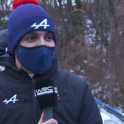 Ο Esteban Ocon με Alpine στο Ράλι Μόντε Κάρλο!