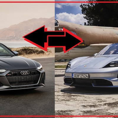 Δοκιμή: Porsche Taycan ή Audi RS6; 680 ηλεκτρικοί ίπποι ή 600 PS από 4λιτρο V8;
