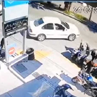 Κάμερα κατέγραψε τροχαίο στο Ηράκλειο Κρήτης [Video]