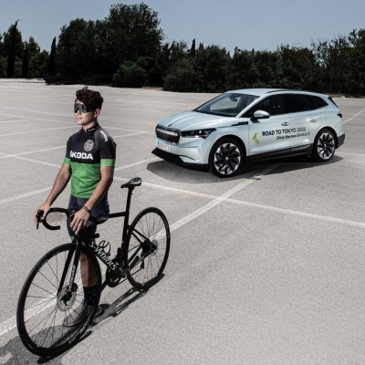 Η Kosmocar- Skoda δίπλα στον Νίκο Παπαγγελή στους Παραολυμπιακούς Αγώνες του Τόκυο 2020