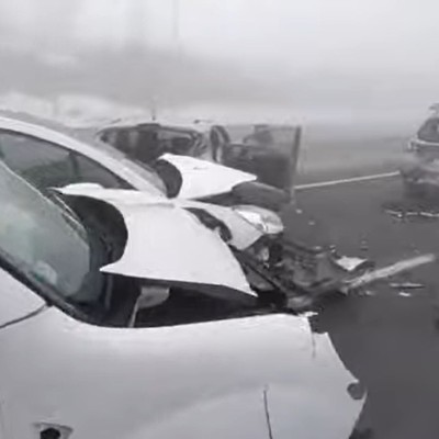 Εγνατία Οδός: Καραμπόλα 50 οχημάτων με 13 τραυματίες [video]