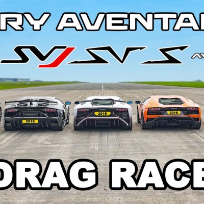 Κόντρα με 5 Lamborghini Aventador - Ποια είναι η πιο γρήγορη; [video]