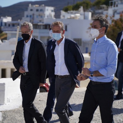 Μητσοτάκης και Diess (CEO του VW Group) συναντιούνται ξανά στην Αστυπάλαια