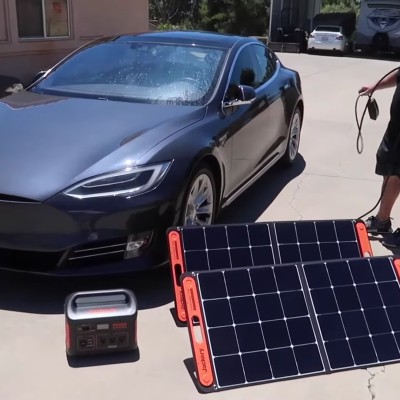 Ηλεκτρικό αυτοκίνητο: Φτάνουν μικρά, φορητά φωτοβολταϊκά για να φορτίσει; [video]