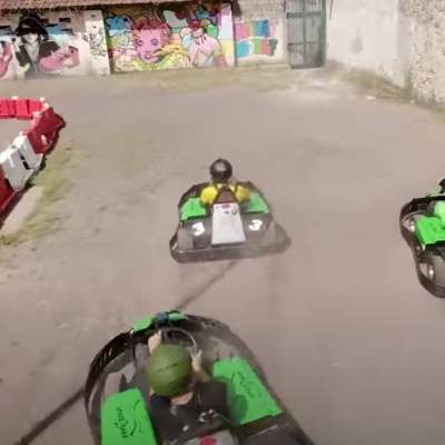 Φυλακισμένοι έφτιαξαν πίστα καρτ [video]