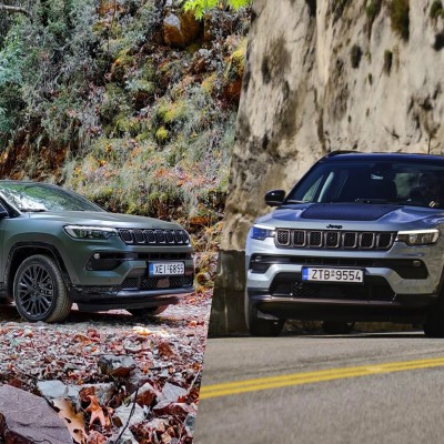 Επιλέγοντας υβριδικό Jeep Compass: e-Hybrid ή 4xe;