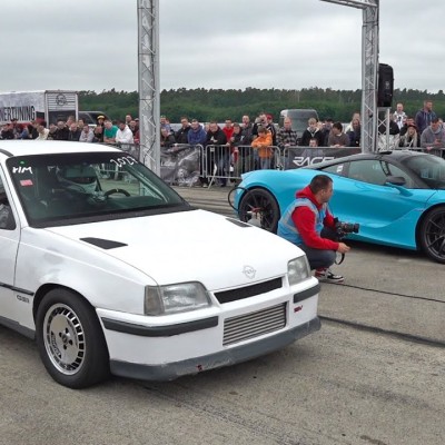 Κόντρα Opel Kadett με McLaren 720S 1.200 ίππων! Σε ποιο ποντάρεις; [video]