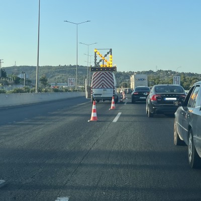 Κλείνουν λωρίδες στην εθνική οδό Αθηνών-Λαμίας: Δείτε πού