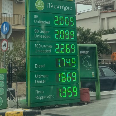 Φωτιά στα καύσιμα - Ξεπέρασε τα 2 ευρώ η βενζίνη! Τι θα γίνει μέχρι το Πάσχα;