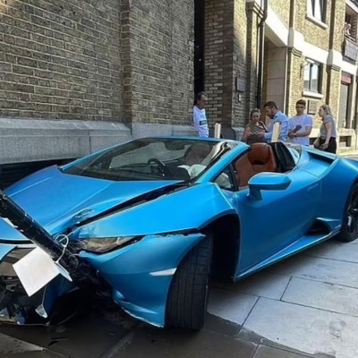 Νοίκιασε Lamborghini, τη διέλυσε και έφυγε τρέχοντας [video]