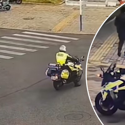 Ο αστυνομικός που έγινε viral – Η σπουδαία κίνησή του [video]