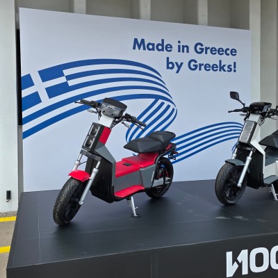 Αυτό είναι το πρώτο ελληνικό ηλεκτρικό scooter