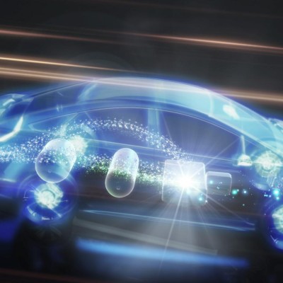 Toyota Fuel Cell Hybrid Vehicle