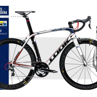 Η τρίαινα της Maserati πάνω σε ένα ποδήλατο