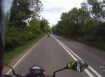 Tree falls onto motorcyclist