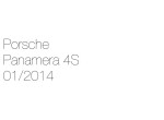 Porsche Panamera 4S launch control