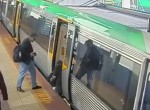 People power frees man trapped by Perth train