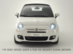 Fiat 500 takes on ALS Ice Bucket Challenge