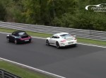 Porsche near collision