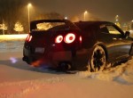 GTR Snow Launch Control Flamethrower!