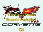 Remote controlled Chevrolet Corvette