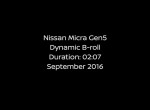Nissan MICRA Dynamic  b-roll