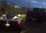 Valet driver almost crashed la Ferrari into Mercedes G63 AMG 6X6