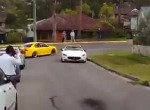 Maserati Crash in wedding