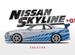 Evolution of the Nissan Skyline