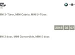 MINI 3door 5door Convertible 2018 facelift