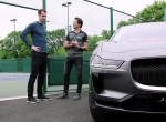 Andy Murray receives new Jaguar I-PACE
