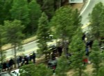Volkswagen ID R Pikes Peak record run - helicopter footage