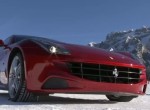 Ferrari FFs go slalom skiing