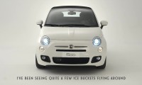 Fiat 500 takes on ALS Ice Bucket Challenge