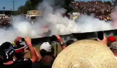 Summernats-2013-BURNOUT-World-Record