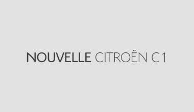 Citroen C1 2014 - the urban mobile device