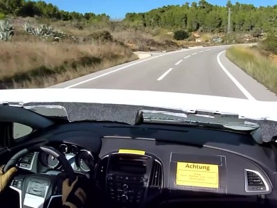 Opel Cascada test drive in Spain