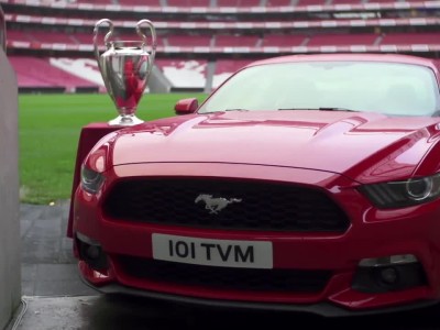 Ford Mustang heads to the 2014 UEFA Champions League Final