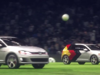 VW Golf GTI Celebrates Victory For Germany