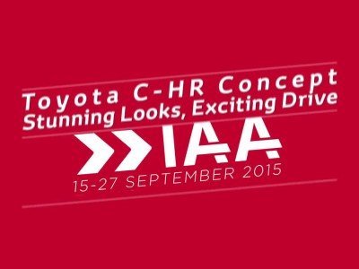 Toyota C-HR IAA 2015