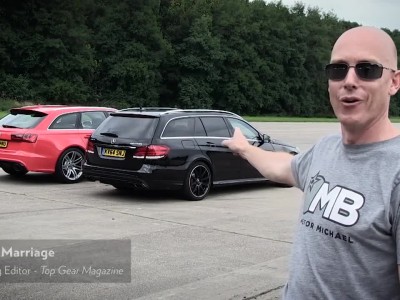 Audi RS6 vs Merc-AMG E63 S - Top Gear