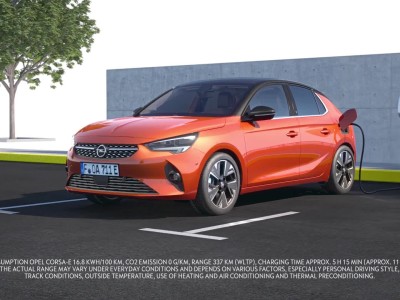 Opel Corsa-e. Electric small car 2020