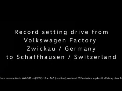 Ατομικό ρεκόρ αυτονομίας για το Volkswagen ID.3!
